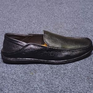 Crab Men’s Moccasin Black CB-001